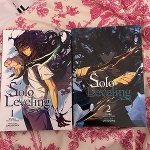Solo Leveling Volume 1&2 Manga Anime